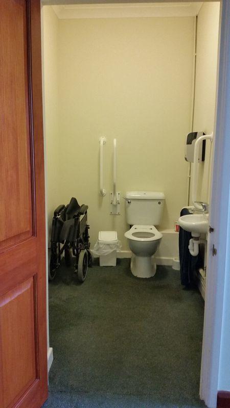 Accessible Toilet in Lobby